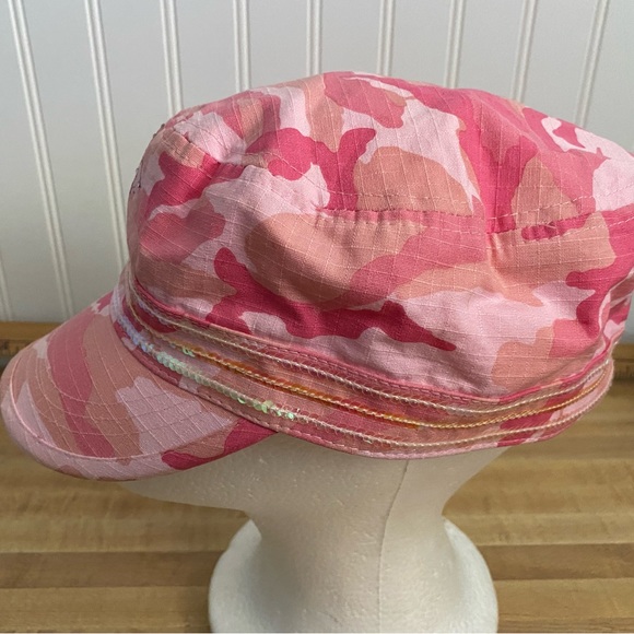 Preowned Kids “Disneyland Resorts” TinkerBell Hat/Cap. Pink. Non-Adjustable - Picture 3 of 7